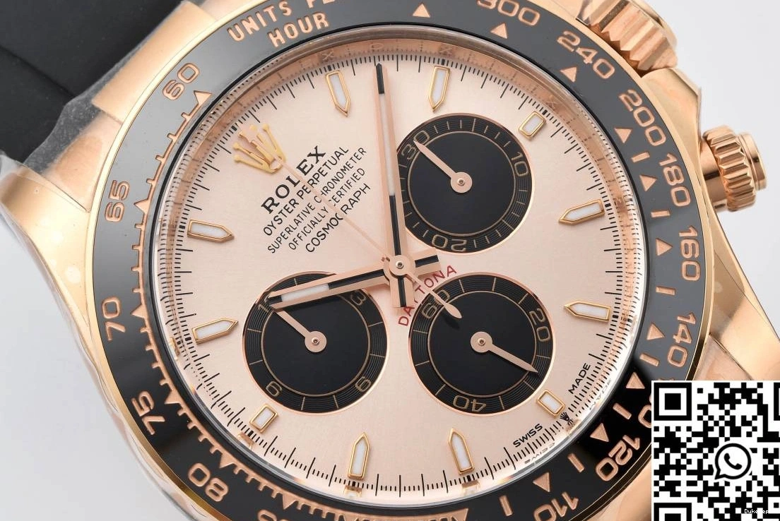 Daytona Rolex Factory Clean Black Cosmograph M126515LN-0006 Bezel 0401